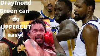 A very rare UPPERCUT Punch in NBA History. Very talented DRAYMOND GREEN can BOX and HOOPS nicely!