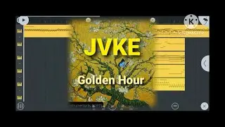 JVKE - Golden hour | fl studio mobile (Remake ) ( instrumental ) + flm