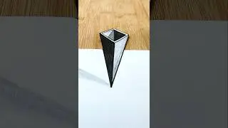 Unique 3D illusion Drawing for Kids | #shorts #youtubeshorts #3d #3dart #3ddrawing  #3dillusion