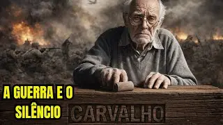 A Guerra e O Silêncio: Como Um Idoso Tentou Esquecer os Horrores do Front com Um Pedaço de Madeira.