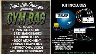 TLC Fitness Bag Intro w/ Iaso SlimR/ Iaso Oil