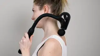 Curved Massage Gun for Hard To Reach Areas - Therareach Electric Massager