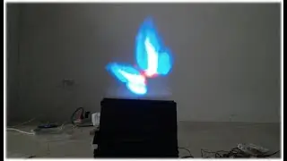 Fogscreen Projection with Touch System
