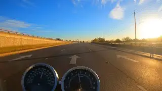 Motorcycle Morning Commute Austin, TX