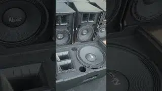 nx audio speaker 800w+ doul 450 hf( monitor ready for gurgaon club)(2)