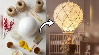 DIY 💡Amazing HOT Air Balloon light Craft Anyone Can Do
