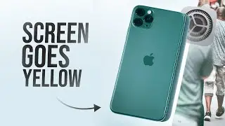 Почему экран iPhone желтеет? (объяснение)
