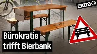 Realer Irrsinn: Sitzbank-Posse in Bonn | extra 3 | NDR