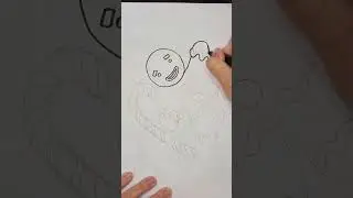 DIY Christmas Gingerbread Man Coloring Page Tutorial #drawing #coloring #christmas