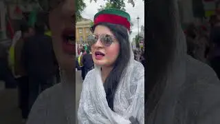 PTI protests at 10 Downing Street for the release of Imran Khan