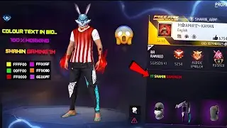 How to write colour text in free fire bio 2024 😱