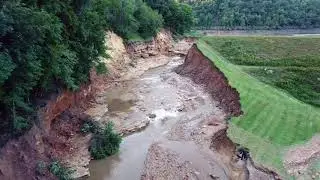 Jersey Valley Dam Failure | SW WI Flooding August 2018