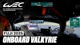 Aston Martin Valkyrie Onboard Lap at Fuji Speedway 🇯🇵 | 6 Hours of Fuji 2025 | FIA WEC