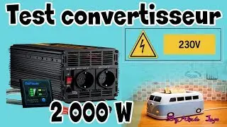convertisseur 2000w 12 en 230 volts