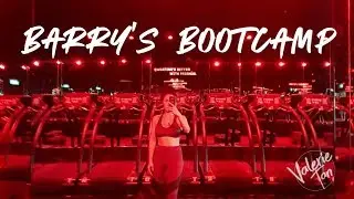 BARRY'S BOOTCAMP - TRYING KIM KARDASHIAN'S BOOTCAMP WORKOUT | Valerie Tan