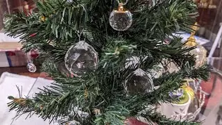 Did you see the crystal decor Christmas tree?| Beautiful|cute