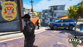 VIDA DE DELEGADO #2 GARRA RECEBIDO A TIROS EM OPERAÇÃO - GTA RP