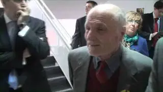 Inauguración Colegio GSD Guadarrama - Con el pintor Antonio López