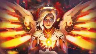Mercy's Sanctuary on Overwatch  feat Utada Hikaru - Sanctuary (Glacier Remix)
