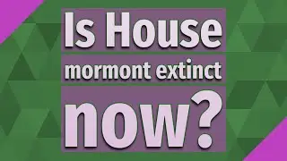 Is House mormont extinct now?