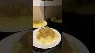 Recette boulettes sauce au poivre avec pur&eacute;e maison 🥘