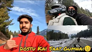 Dostu Kai Saat Gayai Photo Shoot Karnai🥰 Sadhna Top Pai Baraf🥶