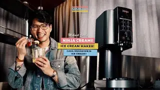 NINJA CREAMi! Ice Cream Maker! Cara mudah bikin ice cream!!
