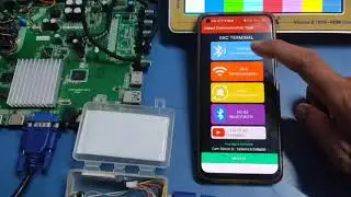 MSTAR board reovery Using GKC mobile terminal via Bluetooth communication (HC05)