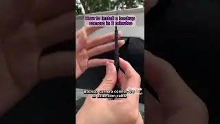 Rear Camera installation