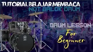 Bab 1 | Tutorial Belajar Membaca Not Balok Drum Untuk Pemula | &copy;MDS
