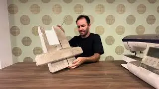Máquina de bordado abandonada 