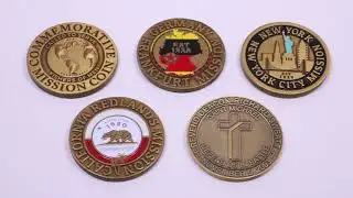 Engraved Coins Display in Craftscustom