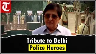 Delhi Police Commemoration Day Parade Honors Brave Martyrs | Kiran Bedi Pays Tribute