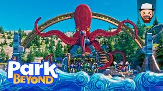 Novo Jogo de Constru&ccedil;&atilde;o de Parques de Divers&atilde;o! | Park Beyond | Gameplay PT-BR