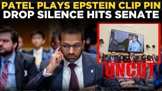 Kash Patel LIVE: EPSTEIN CLIP Shocks Congress | Kash Patel Silences Senate | Epstein Files | FBI