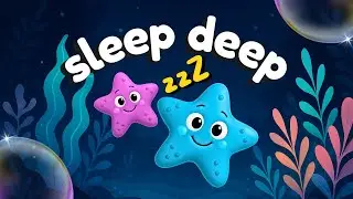 Soothing fishes 🐠 Calming Undersea Animation 🪸 Aquarium 🐟 Baby Lullaby 🌙 Baby Sleep Music