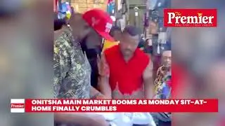 Onitsha Main Market Booms as Monday Sit At Home Finally Crumbles