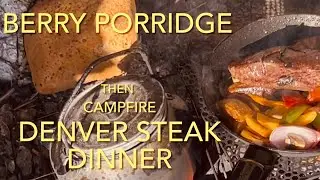 Cook-trekking EP.81: Castle view Breakfast then Denver Steak Dinner.