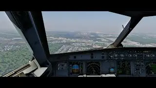 MCI-IAH | A320 | UAL2345 | X-Plane 12