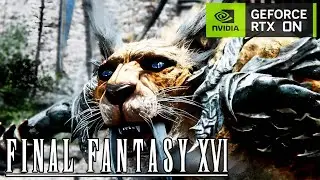 Final Fantasy 16 Jill And Clive Vs Coeurl Scene