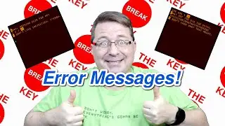 Improper Operation Results in Proper Error Messages!