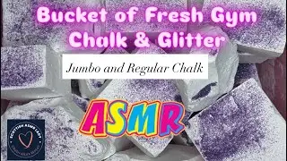 Mass Gym Chalk Crush with Glitter &bull; ASMR