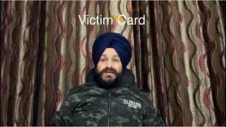 Playing of victim card