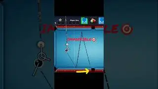 😱( 99% PLAYER FAILS )😳Last Ball Pe Aesa Shot #8ballpool #games #viral #gaming #shot #shorts #pool