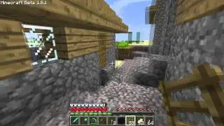 Minecraft: Beta 1.8 - Villages, Enderman, Swamps, Mushrooms, and more! (Part One)