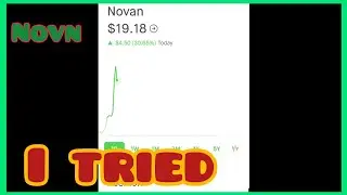 I tried to day trade NOVN