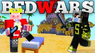 Minecraft Bedwars gameplay ( jitter bridge )