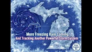 Rain and freezing rain are likely in Michigan once more - Jan 6th
