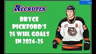 Bryce Pickford&rsquo;s 35 Goals | Montreal Canadiens Prospect Shines with Medicine Hat Tigers (WHL)