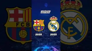 Barcelona 2025 🆚 Real Madrid 2025 🥶🔥#shorts